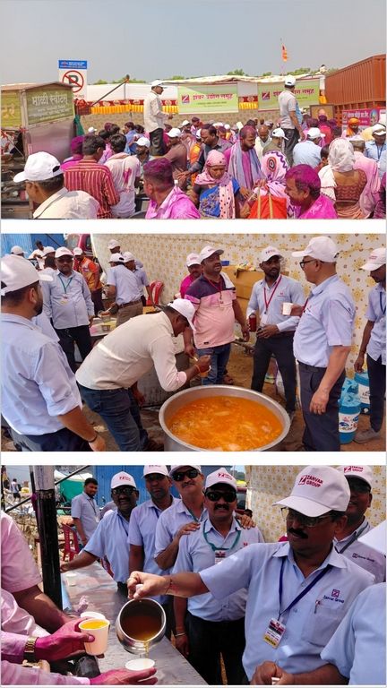 Meals for Jotiba pilgrims